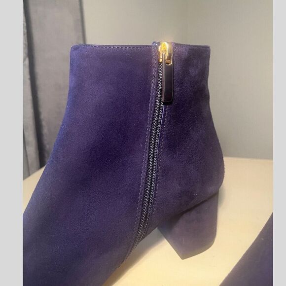 L’Agence Suede Pointed Toe Heeled‎ Ankle Bootie Galena Midnight 7.5 Retai… - Picture 3 of 8